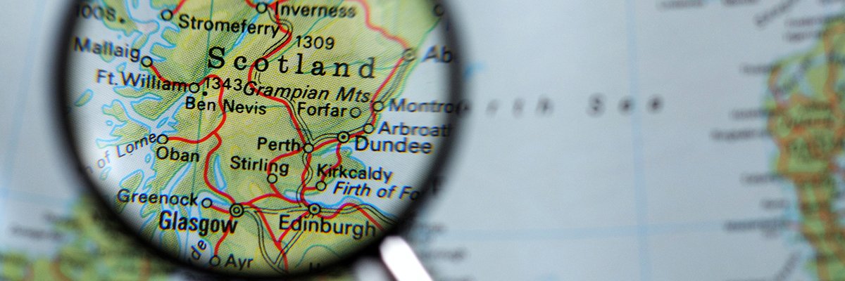 Scotland Map Istock 